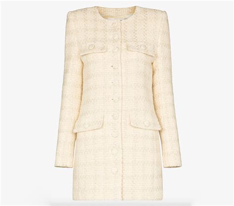 tweed YVES SAINT LAURENT Dresses for Women 